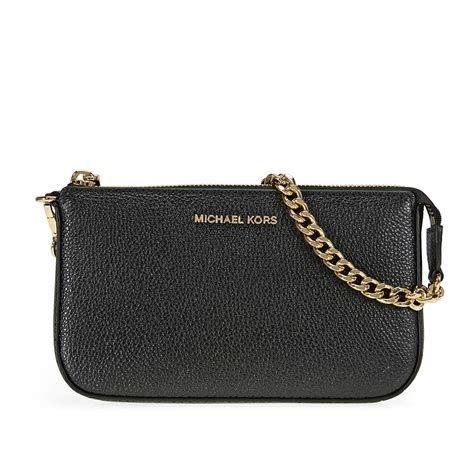 michael kors black clutch